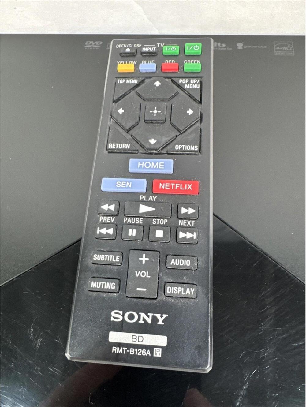 Sony BDP-BX320 Blu-ray Disc/DVD Player | W/ Remote & Power Adapter Tested ShJ - Picture 3 of 5